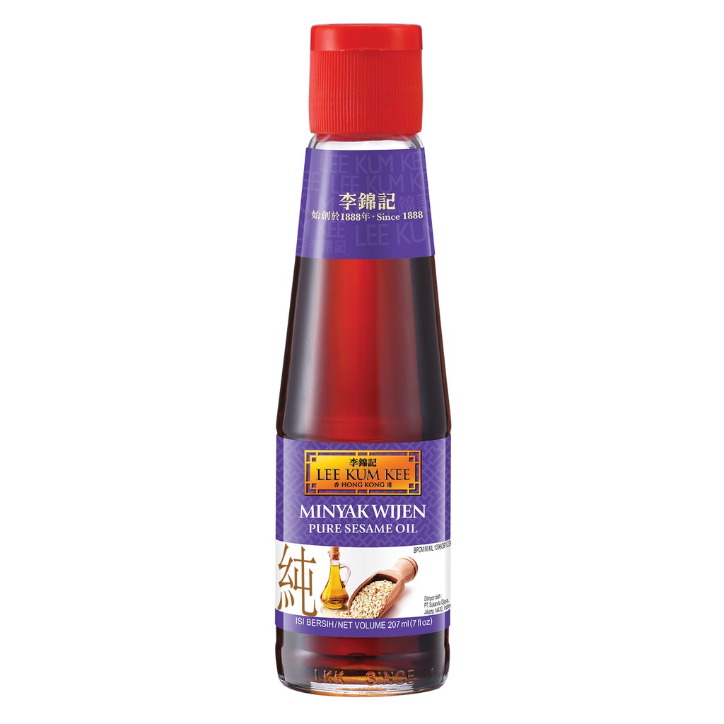 

LEE KUM KEE PURE SESAME OIL 207ML (MINYAK WIJEN)