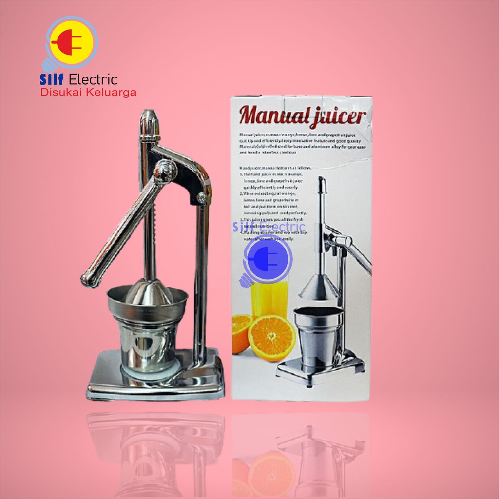 Manual juicer - perasan jeruk stainless steel - pemeras jeruk ss TERMURAH