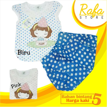 Dress Import Anak Perempuan / Setelan Rok Anak / Baju Setelan Anak Wanita / Baju Import Anak