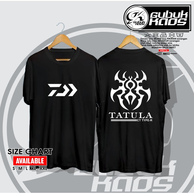 KAOS BAJU DAIWA TATULA KAOS DISTRO MANCING MANIA -GUBUK_KAOS