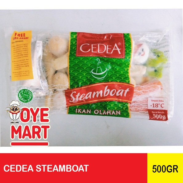 CEDEA STEAMBOAT 500GR SOUP SEAFOOD ALA JEPANG/ SHABU SHABU INSTAN ALA JEPANG