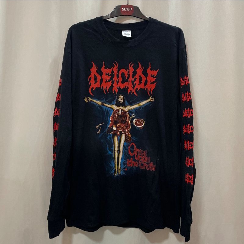 Official Tshirt Deicide - Uncensored Once Upon The Cross