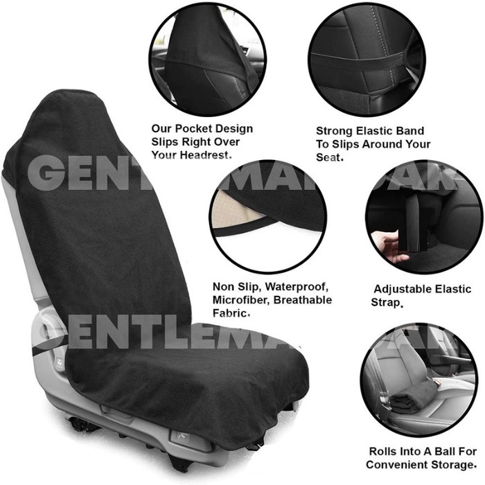 Car Cover Seat Towel Waterproof Pelindung Alas Sarung Jok Kursi Mobil Universal