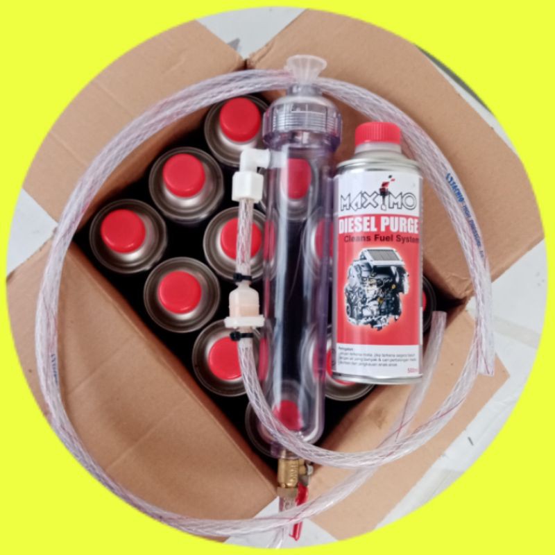 Alat purging plus cairan purging 500ml