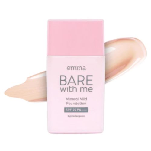 Emina Bare With Me Mineral Mild Foundation 01 Light 30ml