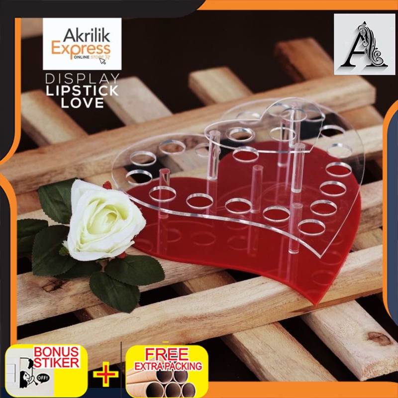 

Terlaris Display lipstik / tempat lipstik / kotak lipstik / tempat makeup