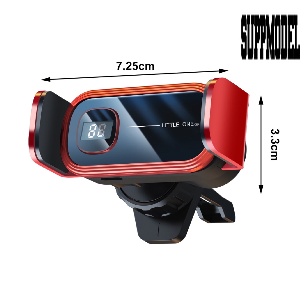 Bracket Holder Smartphone Universal Ukuran Mini Untuk Ventilasi Ac Mobil