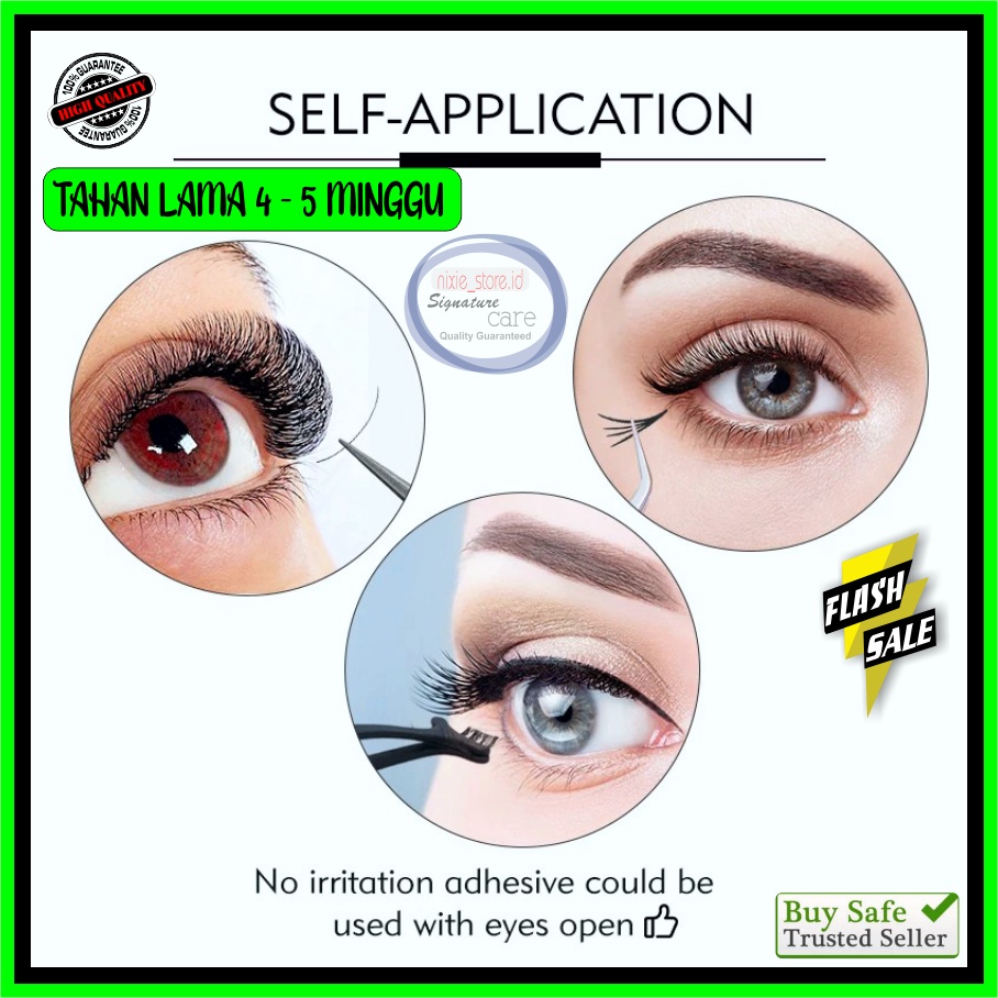Eyelash Extension Glue Lem Bulu Mata 5 ml TAHAN LAMA TIDAK PERIH Tidak Berbau (Eye Need Glue) Import