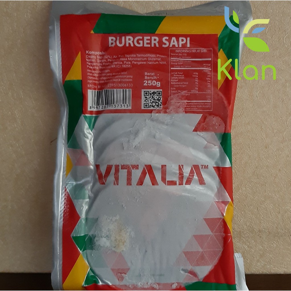 

VITALIA BURGER SAPI ISI 10