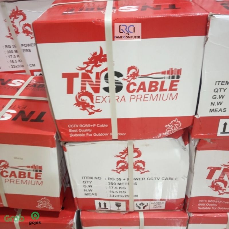 KABEL CCTV TNS RG59 + POWER PREMIUM CABLE 300M