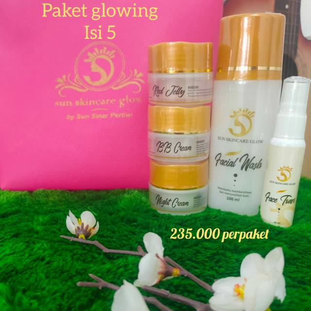 Ss glow(sun skincare glow)paket glowing