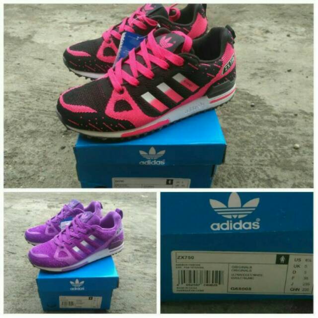 Sepatu adidas zx 750 sneakers casual premium