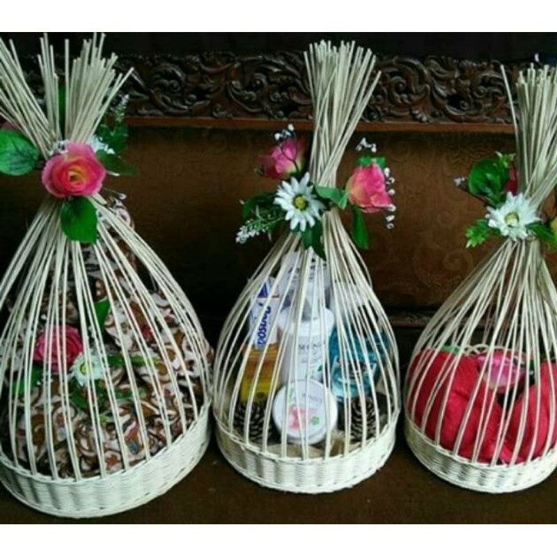 Keranjang sulur / keranjang jimprak / seserahan hantaran