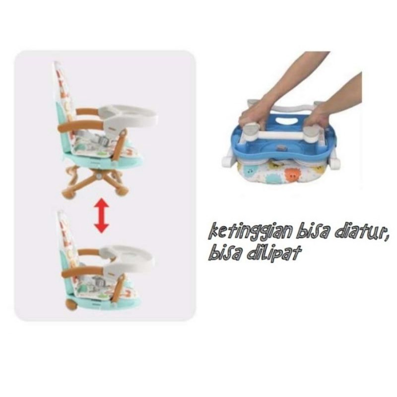 Baby Safe Pop'N Eat Booster Chair/Kursi Makan Bayi Anak Baby Safe