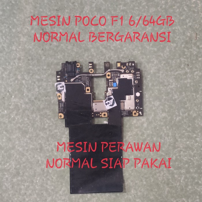 mesin poco f1 normal mesin poco f1 6/64gb normal mesin poco f1