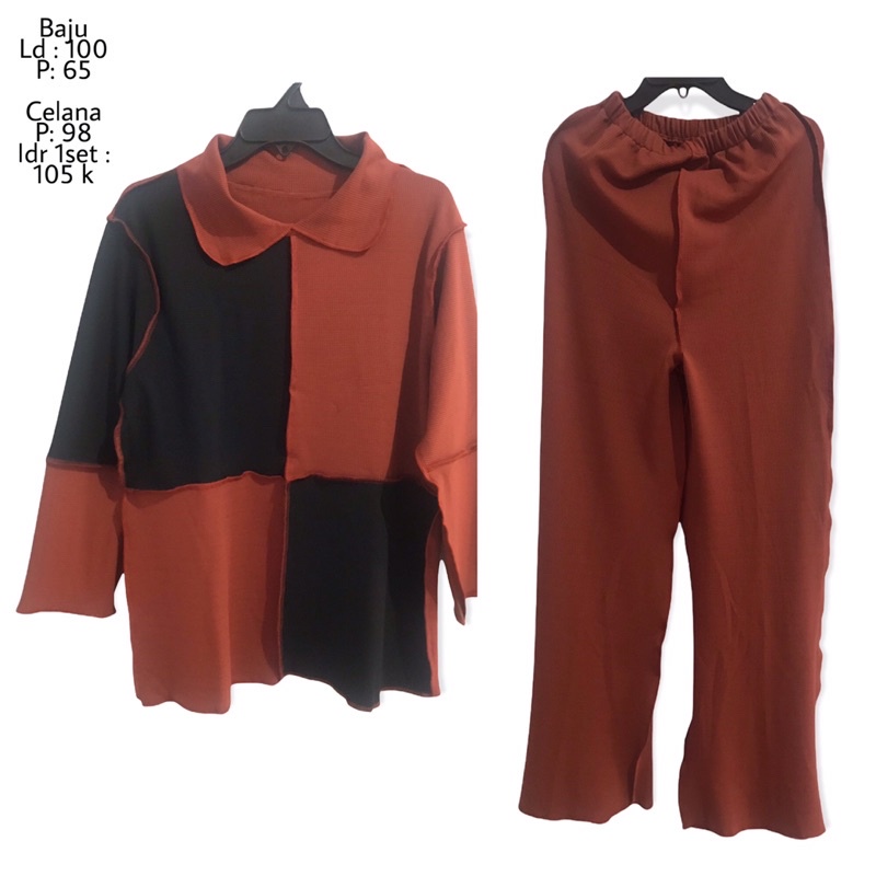 Set Bobal (baju bolak balik)