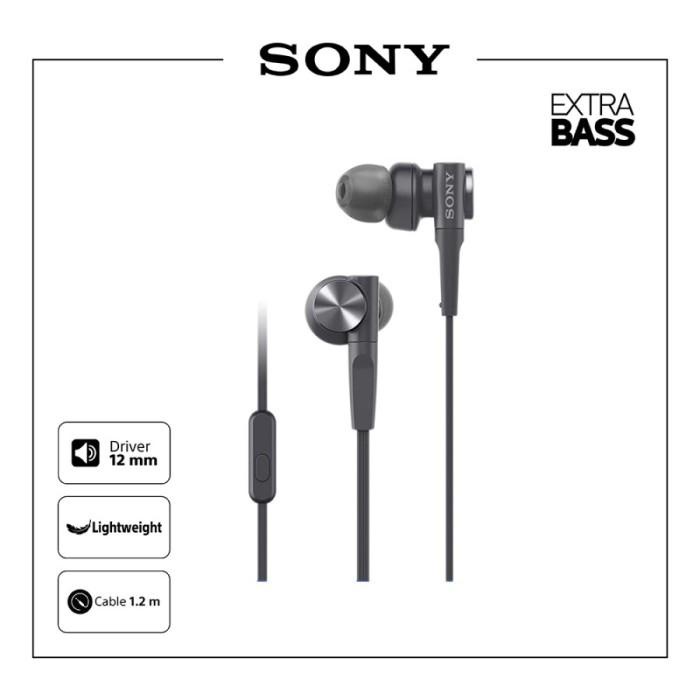 Earphone | Sony Mdr-Xb55Ap Extra Bass Earphone / Headset - Mdrxb55Ap Xb-55Ap Xb55