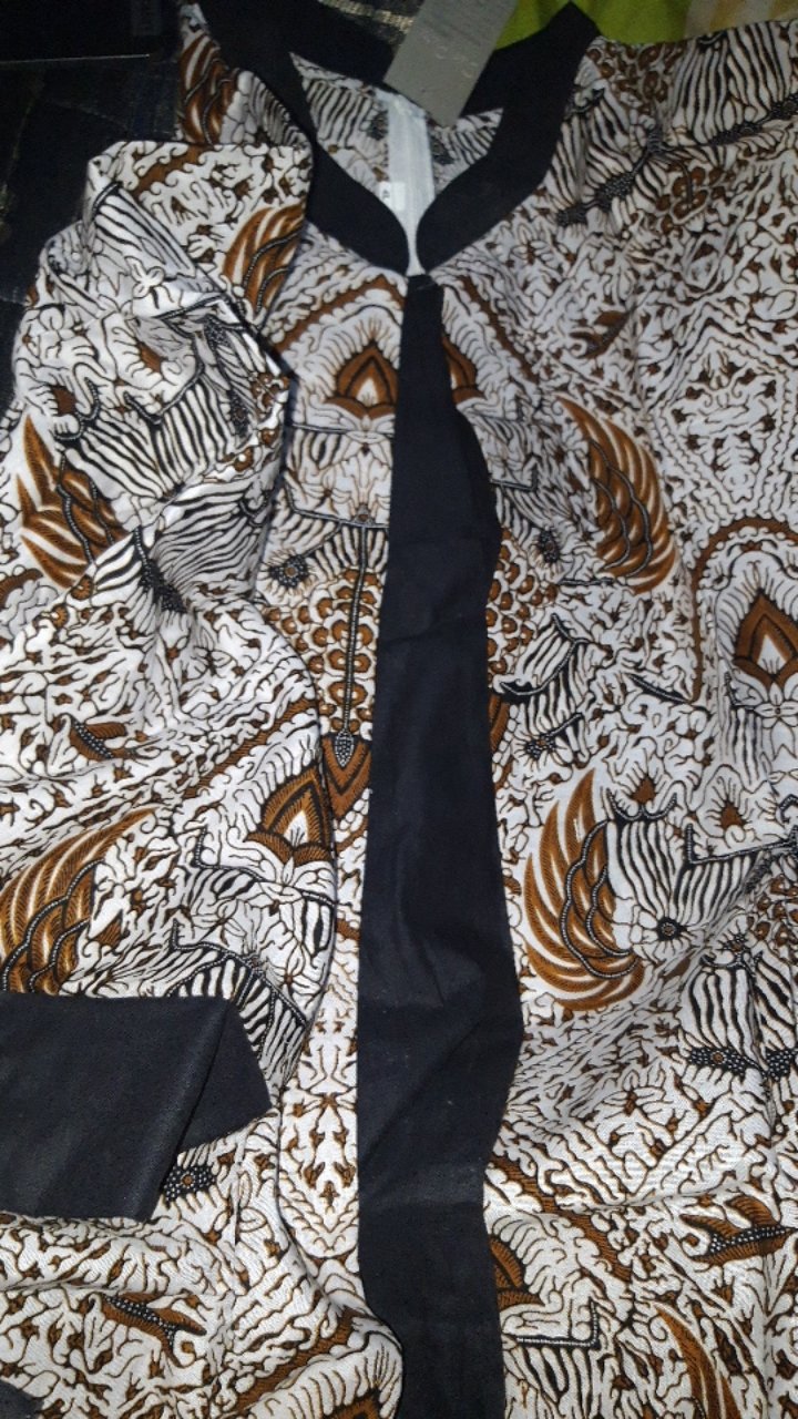 Atasan Blouse Batik Wanita Seragam Kantoran Batik Modern S-m-l-xl-xxl-3l-4l-5l