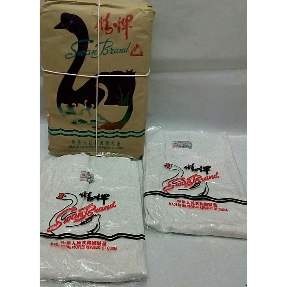 Z8BL KAOS OBLONG SWAN BRAND BIG SIZE NO 44-46-48 2JWI