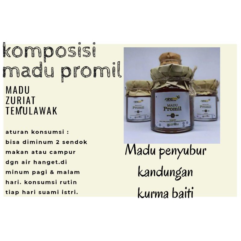 

MADU PROMIL SAHABEE HABBATUSAUDA 100gr