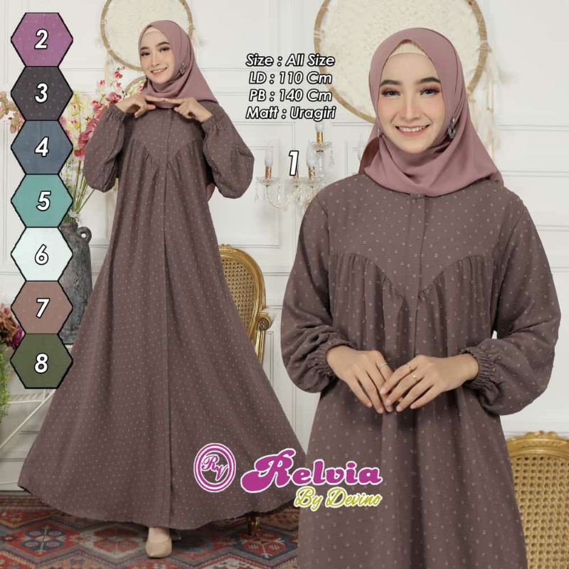 Gamis CRENGKEL RELVIA RUBYA PREMIUM LUXURY