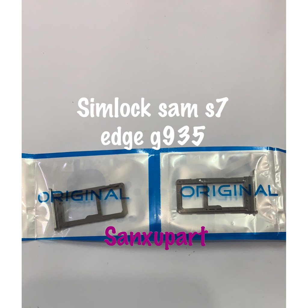 SIMLOCK SIMTRAY SIM TRAY G935 S7 EDGE