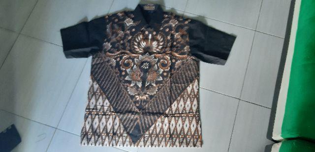 Atasan Batik Pria Lengan Pendek Wiraditya 2 By Batik Rajasakti