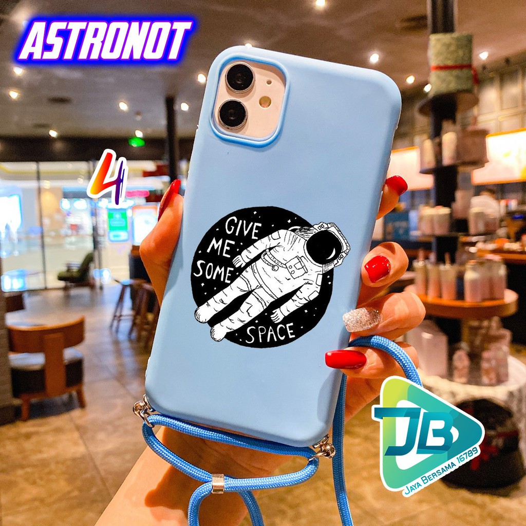 Softcase Slingcase Tali Lanyard Candy ASTRONOT Xiaomi Redmi 6x Mi A2 6 Pro A2 Lite JB3904