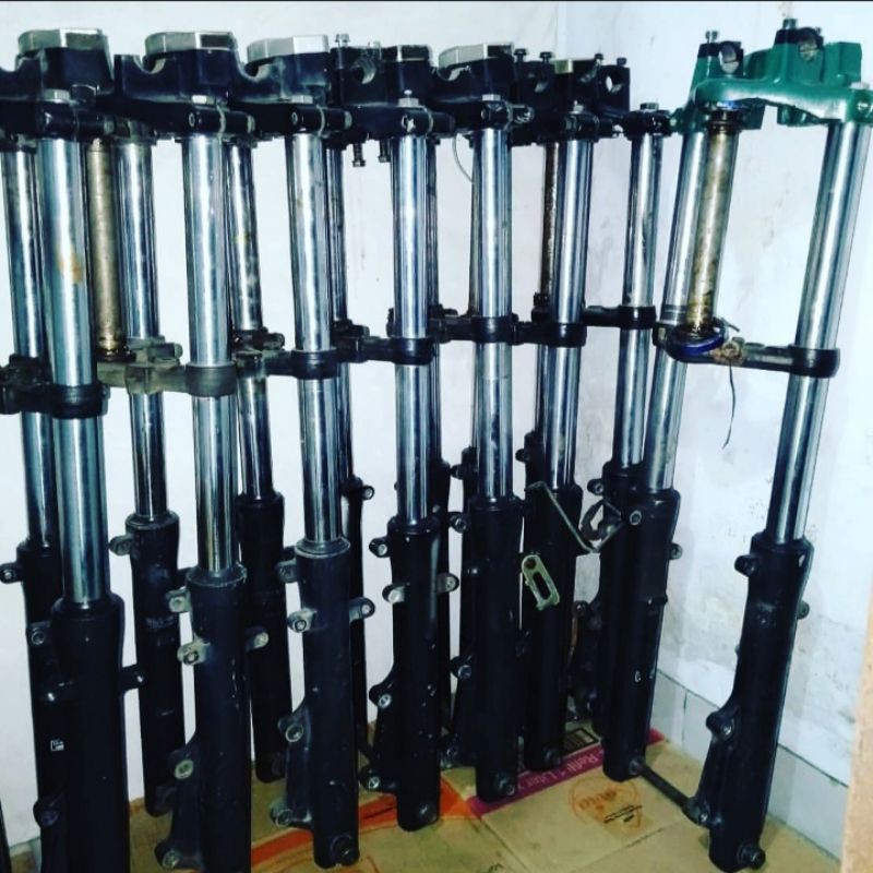 sok depan tiger dan Megapro original