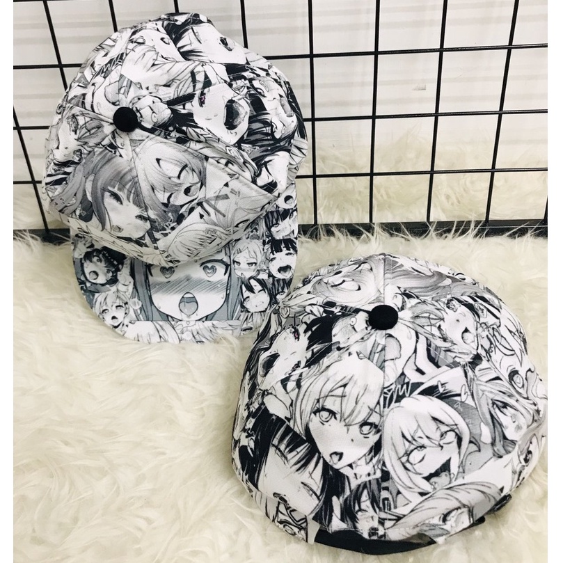 Snapback Ahegao Fullprint Lewd Manga