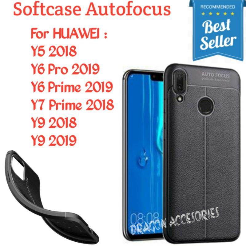 Autofocus Y5 2018 Y6 Pro Y7 Prime Y9 2018 2019 Huawei Softcase Silikon Case Kulit Shockproof Casing 