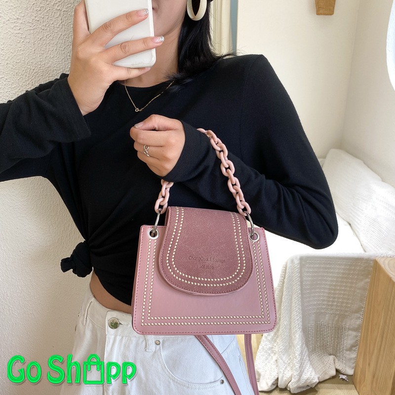 Tas Selempang Bahu Wanita Viral Import Fashion Korea Style Terbaru - Shoulder Bag Pesta Kekinian SL41