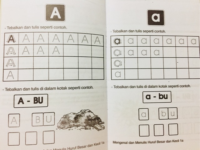 Buku Belajar TK/PAUD (Membaca,Menulis,Berhitung)