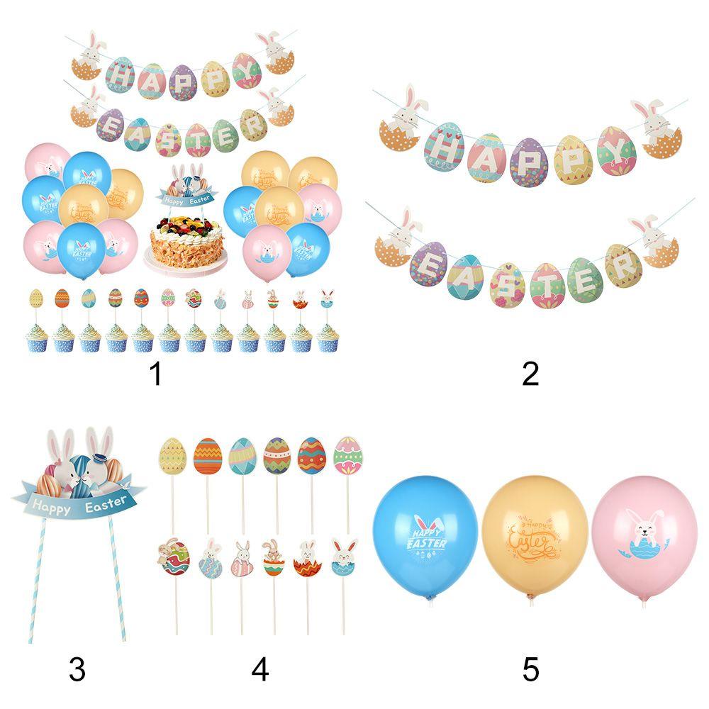 Preva Easter Party Decoration Bunny Balon Latex Ulang Tahun Party Decor Hadiah Paskah