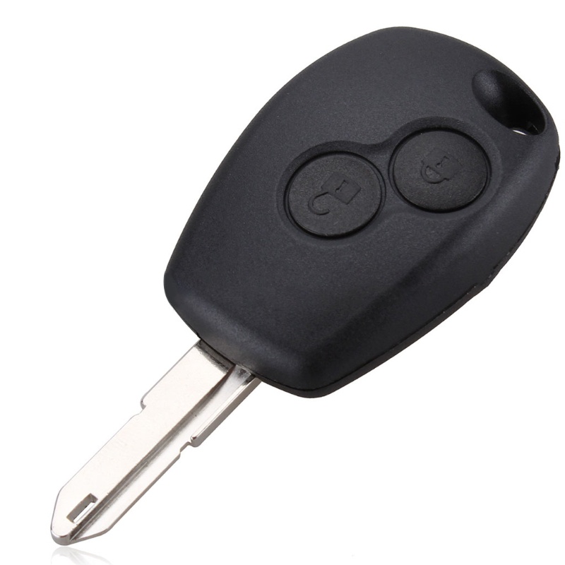 Cre Casing Kunci Remote Mobil 2 Tombol Anti Debu Untuk Kangoo 2 Modus Clio 3 Twingo