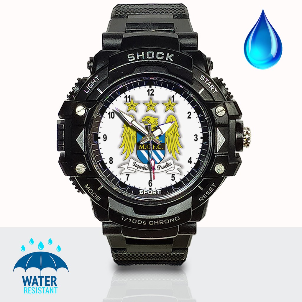 (JOS GANDOS BOS) Jam Tangan MANCHESTER CITY F.C. - 2 (Exclusive)