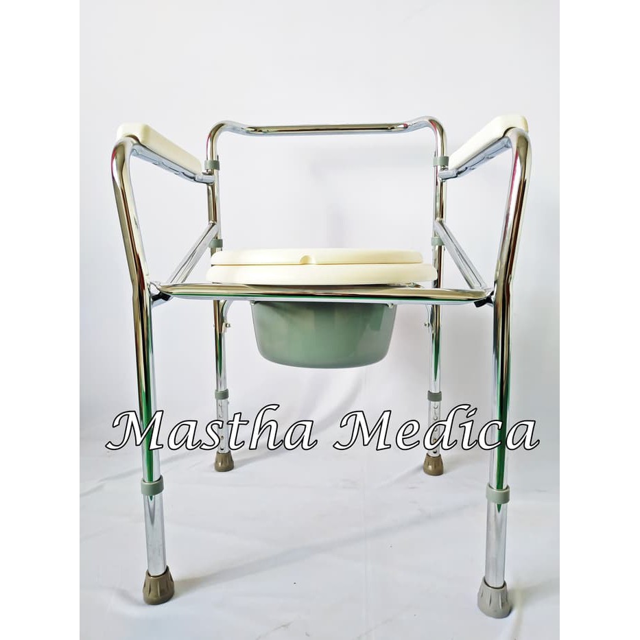 Commode chair /kursi bab / pup /toilet /commode tanpa roda Sella