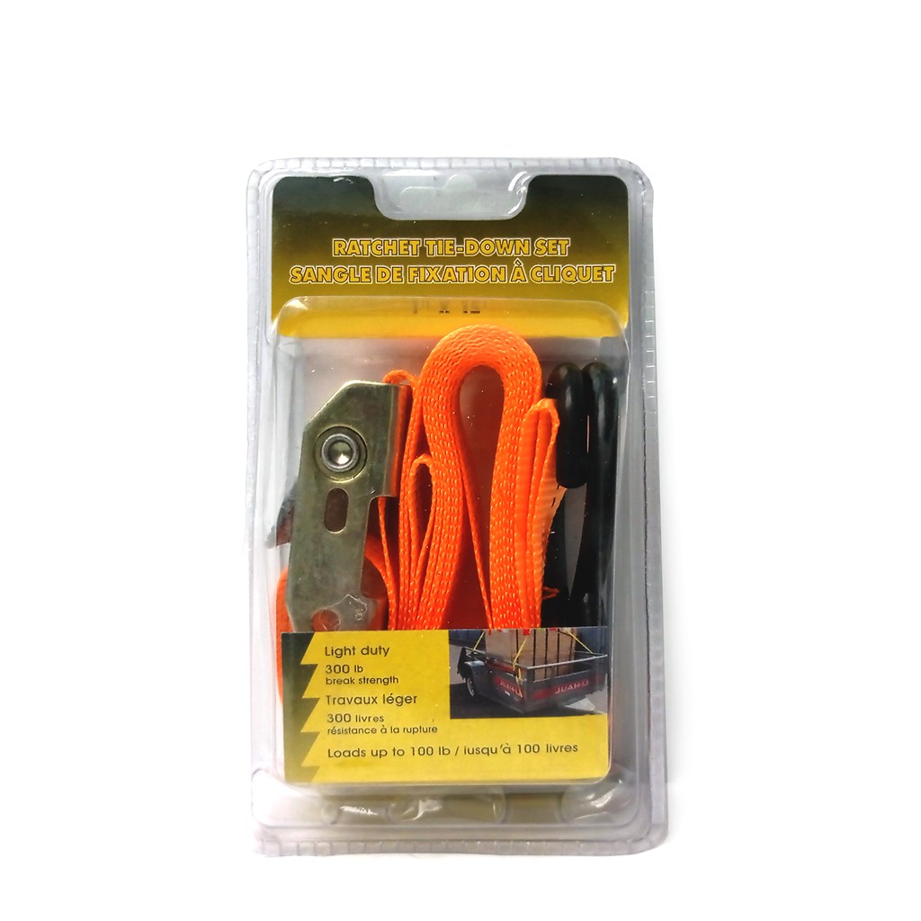 Tali Pengikat Barang Lebar 1 Inc x Panjang 1,5M ( Ratchet Tie Down Set )