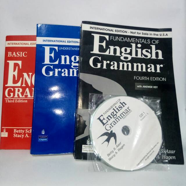 PAKET Buku English Grammar Betty S.A