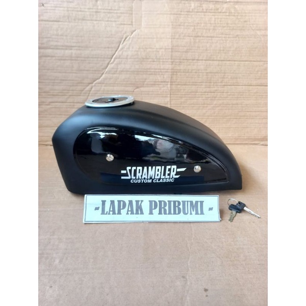 Tangki Rep Ducati Scrambler Tutup Tangki Ninja for Tiger Megapro GL Scorpio Byson Pulsar Thunder dll