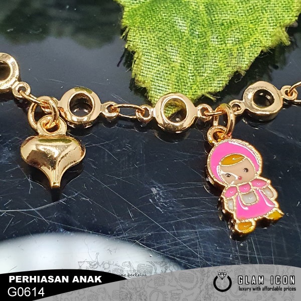 Gelang Rantai anak Karakter Little Marsa  G0614 GRAG