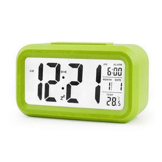  Jam  Weker  Digital  Alarm Smart Clock Lampu LED Sensor 