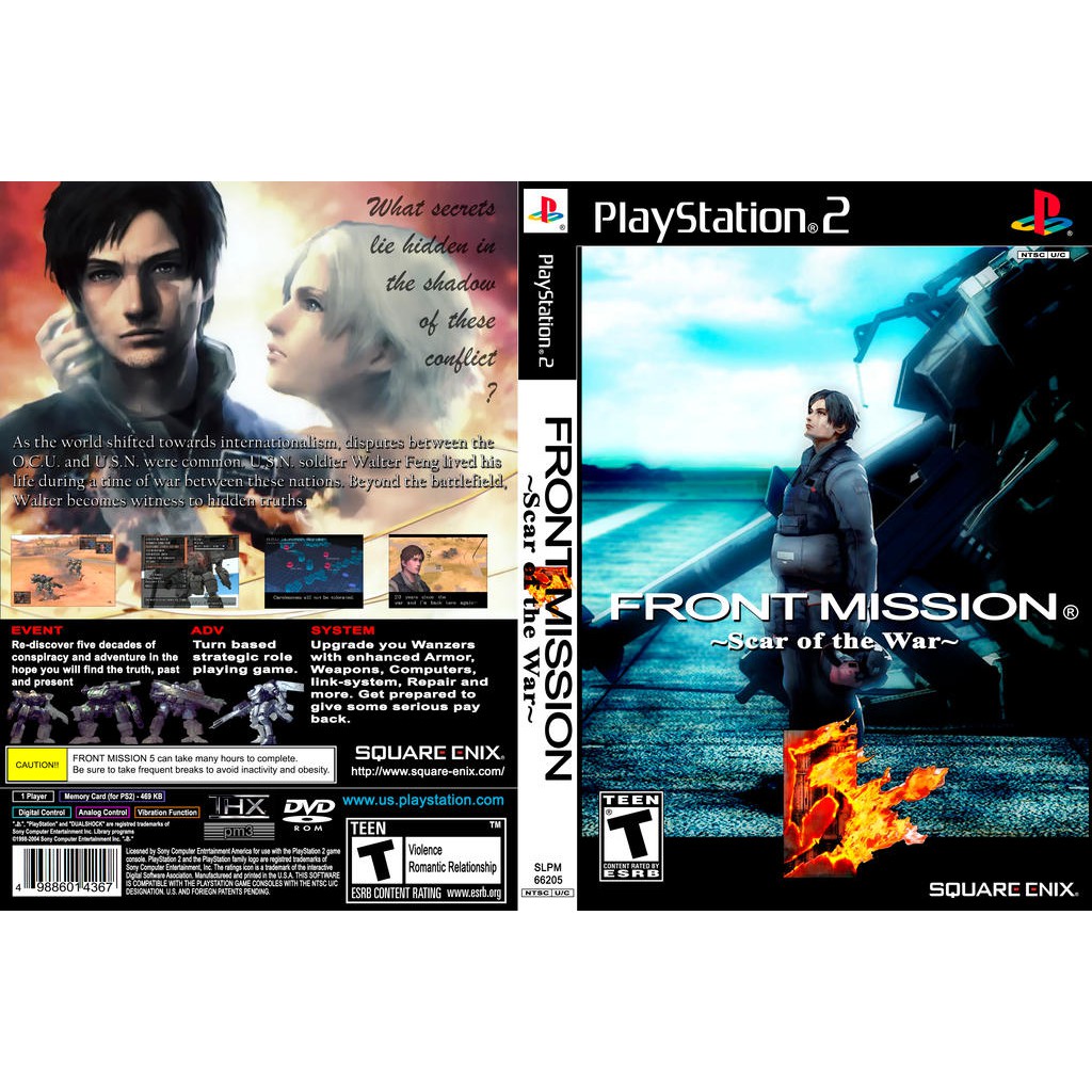 Kaset PS2 FRONT MISSION 5 (Playstation 2)