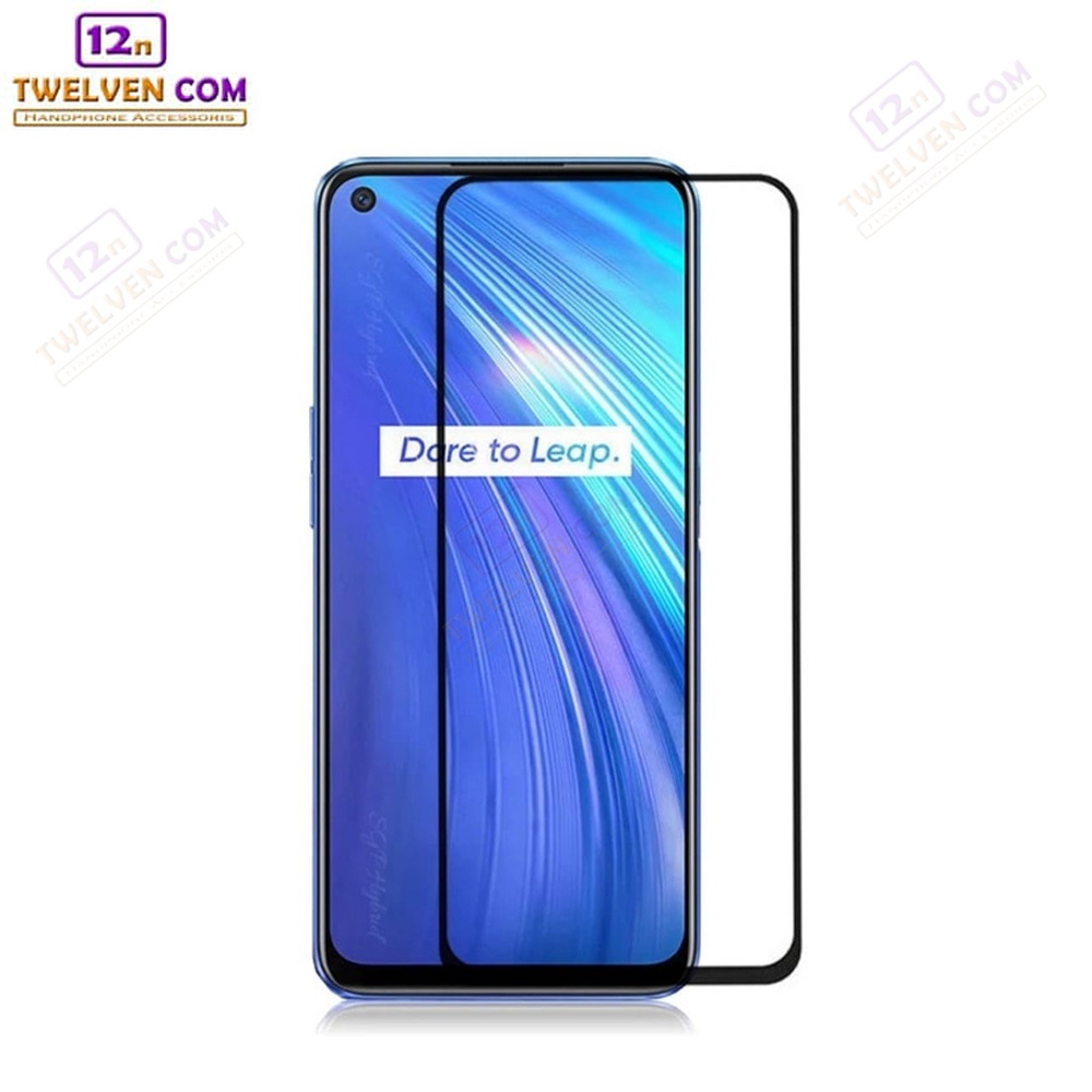 [FLASH SALE] zenBlade 5D Full Cover Tempered Glass Realme Narzo - Hitam