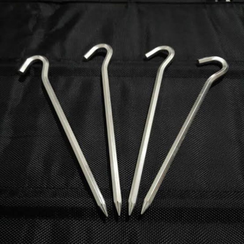 (10PCS) PASAK ALLOY TENDA BORNEO 4 / TENDA BORNEO 2 / TENDA BORNEO 6 / TENDA JAVA 4 / TENDA JAVA 6 /