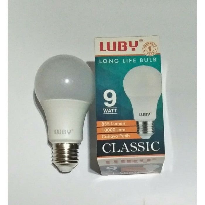 Lampu Bohlam LED BULB LUBY Classic lamp 5W 7W 9W 12W 15W 18W 24W 5 7 9 12 15 18 24 watt FIT E27  free bubble wrap Lampu led