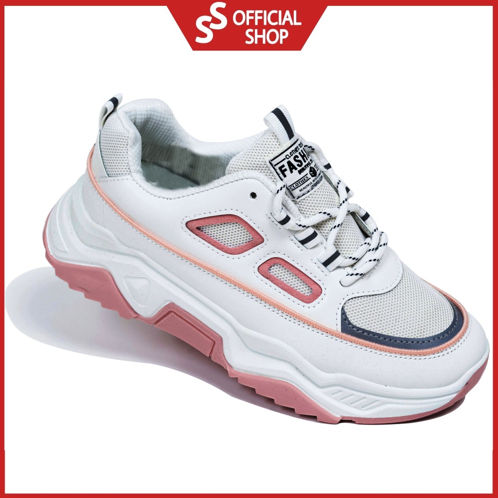 [Original Ber-Hologram] SNEAKYSHOES Vannetta Sepatu Wanita Sneakers Shoes k01-Pink