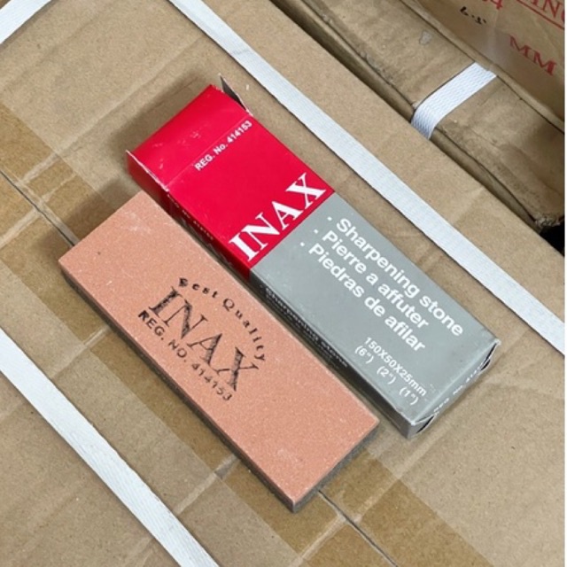 Batu Asah Pisau INAX 6” Inch Pengasah Golok Arit Ungkal