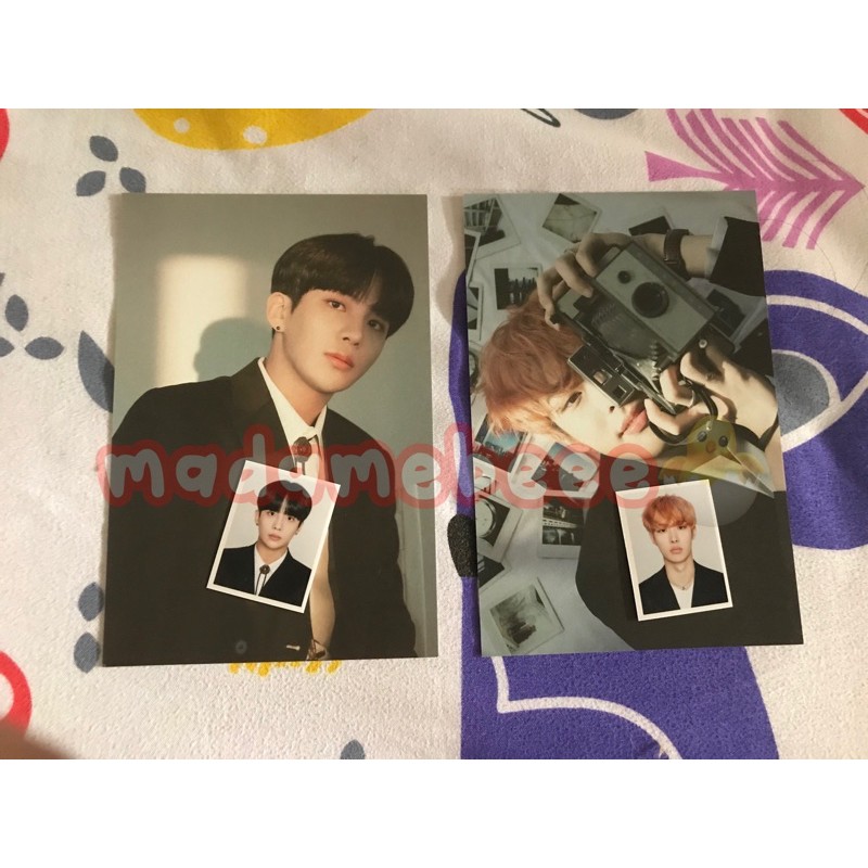 ATEEZ ATINY FANKIT POSTCARD + ID SET