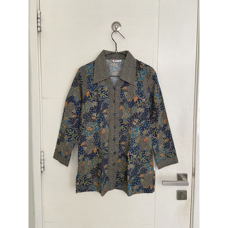 Atasan Batik Keris Wanita Preloved Second